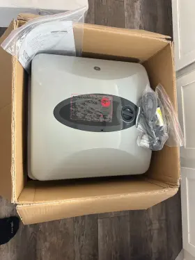 Ge06p08bar Ge Appliances 6 Gallon Versatile Mini Tank Electric Water Heater With Adjustabl