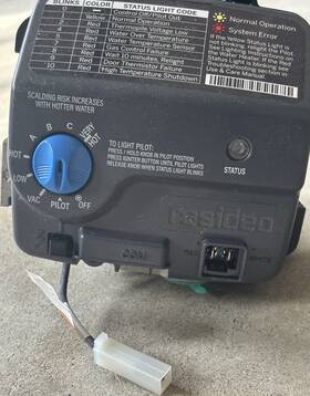 Ge Appliances Wv8860h5010 Appliance Lp Gas Water Heater Control Valve W Thermistor- Only