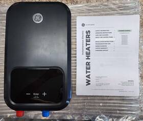 Ge Ge15snhpdg01 Self Modulating 2.9 Gpm Point Of Use Tankless Electric Water Heater 14.6 Kw
