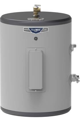 Ge Ge20l08bar Appliances 18 Gallon Versatile Electric Water Heater Adjustable Thermostat