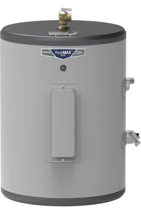 Ge20l08bar Ge Appliances 18 Gallon Versatile Electric Water Heater Adjustable Thermostat