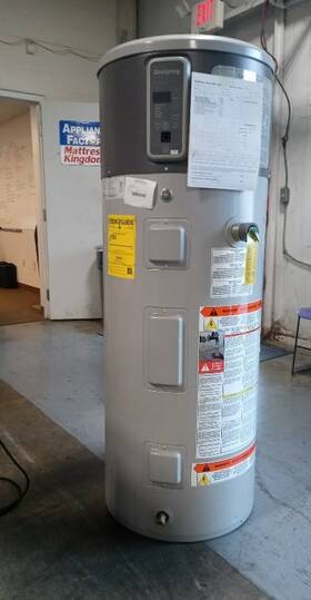 Ge Geh50deejsca Geospring Pro Hybrid Water Heater With Heat Pump Tech -