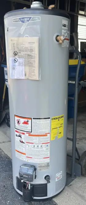 Gg40t10bxr Ge 40 Gallon Short Natural Gas Atmospheric Water Heater - Nearly New