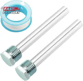 Geain 313035984932 Rv Water Heater Magnesium Anode Rod 2pack 4.5 Inch X 1/2 Npt Compatible With Atwo