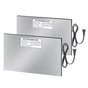 Aamarv00263 Gearbone Rv Tank Heated Pad Holding Anti-freeze With Thermostat 12 Inch 18 Silve