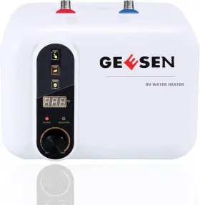 Geesen 745437610926 Electric Hot Water Heater 120/240v Small Compact Tank Storage Rv Tr 3.5 Gallo