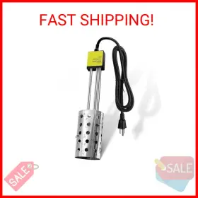 1500w Gesail 711181701463 Ul-listed Immersion Heater Bucket Water With 304 Stainless