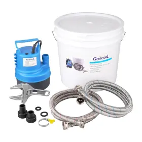 Goseoil 755799448921 Tankless Water Heater Flushing Kit Includes 1/2hp Utility Pump 3/4 Inch Ght