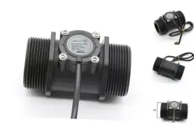 Gr-216 Gredia 2 Inch Water Flow Sensor Food-grade Switch Hall Effect Flowmeter G2 Male Thread