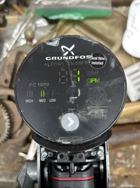 Alpha1 Grundfos 15-55f/lc - Variable-speed Circulation Pump Cast Iron Used