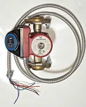Gtk15 Grundfos Rinnai Pump With Timer Kit For Tankless Water Heaters