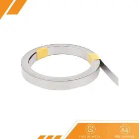Gryfton 669739206055 10m 32.8 Ft 0.2x10mm Nichrome Flat Heater Wire For Heating Elements