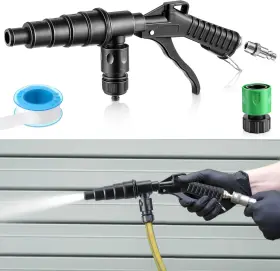 Td-gulfmew-1030  Gulfmew Coolant System Flush Gun Lever Action Heater Core Kit