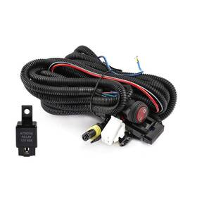 Gzcrdz 959913318037 Auto Car Led Light Bar Fog Lamp Cable Wiring Harness Kit With 40a 12v On/off