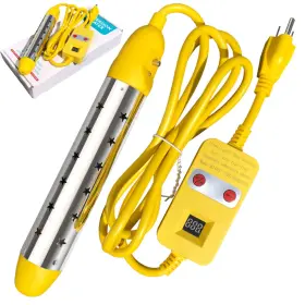 Haiyeatbnb 797417785360 Immersion Water Heater Electric Protable Bucket Dry Running Protecti