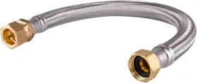 Eza1whc24 Hausen 18-inch Stainless Steel Water Heater Connector 3/4-inch Fip X 7/8-inch A6