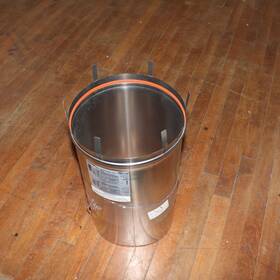 Heat Fab 91024 Gas Vent Pipe 10 Inch