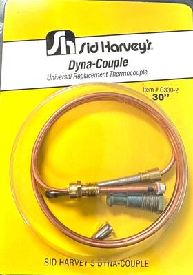 Heating Thermocouple G330-2 Universal Replacement Dyna-couple 30 Inch Length