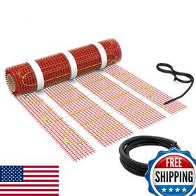 Heatit B083xwtbq2 25 Sqft Warmmat Electric Radiant Self-adhesive Floor Heat Heating System