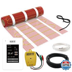 Heatit B0c6tdr75h 80 Sqft Warmmat Electric Radiant Self-adhesive Floor Heat Heating System