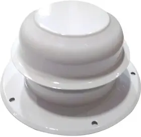 Hg-10003-c Hengs Industries White Metal Plumbing Vent Cap 10003-c