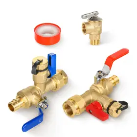4pex-a Hesun 3/4pex-a Set Of 1 Kit 3/4 Inch Fip X Pex-a Expansion Ips Isolator Tankless Water He