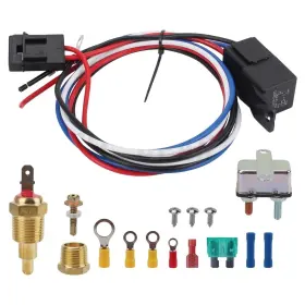 Eb-rpst11-tp23597 Hidaannao Fan Thermostat Temperature Relay Switch Sensor Kit For 265 283 330 326 Engine