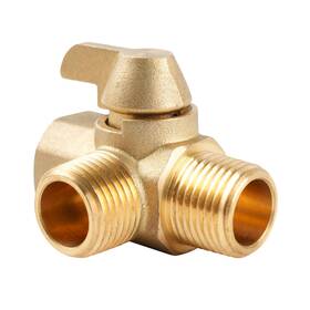 Himaweek B3wpass 3-way Brass By-pass Valve For Water Heater - 1/2 Npt Connections
