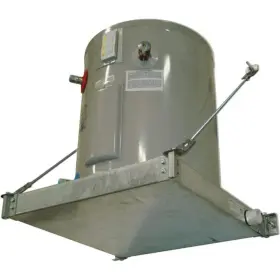 50-swhp-w Holdrite Water Heater Platform-wall Mount Pvc Drain 26-1/2 In Aluminum