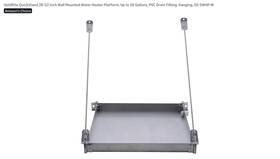 Holdrite 60-swhp-w Quickstand 26-1/2 Inch Wall Mounted Water Heater Platform Up To 50