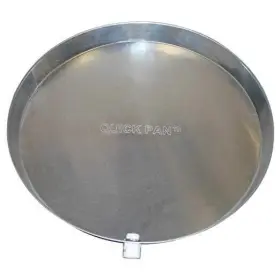 8677984 Holdrite Qp-28 Aluminium Water Heater Quickpan With 1 Inch Pvc 28-inch Diameter