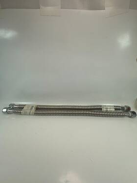 Home Depot Supply 706008 24 Inch S/s Water Heater Connector Lot Of 2 3/4 Fip -new
