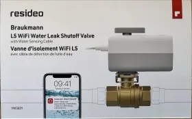 Vws02y-3 Honeywell Vws02y-3/4 Resideo Wi-fi Water Leak Shutoff Valve Npt Ball