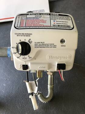 Honeywell Wv8860c 1000 1/2 Psi Max. Natural Gas Water Heater Control Valve