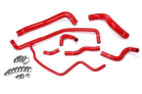 Hps 57-1583-red Red Silicone Radiator And Heater Hose Kit Coolant