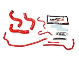 57-1723-red Hps Silicone Radiator Hose Kit Coolant Oem Replacement Red