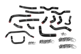 57-1911-blk Hps Performance Black Silicone Heater Hose Kit Coolant Oem Replacement Compatible For 200