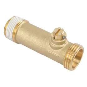 0502912 Hydro Master 3/4 Inch Mip X Mht Brass Water Heater Drain Valve Threaded Connection