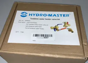 0560001 Hydromaster Hydro Master Tankless Water Heater Pressure Relief Valve Kit 3/4 Inch