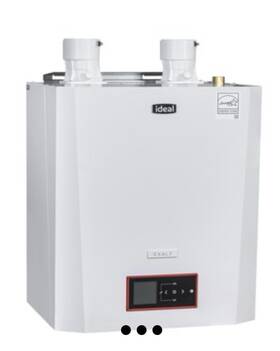 Ideal Heating 155s Idex155cexalt Combi Wall-hung Natural Gas Heater/water Boiler 155k Btu