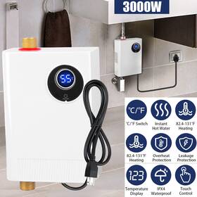 Imountek 730056005642 3000w Electric Tankless Water Heater Instant Hot With Digital Display