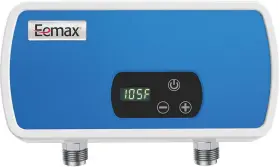 Eem12004 Inc. Electric Tankless Water Heater Point Of Use 4kw Blue