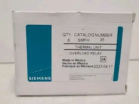 Smfh35 Ite Siemens / New In Box Pack Of 6