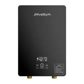 4500w Jhivegym 641320517429 Electric Tankless Water Heater 110v Under Sink With Remote Control Digi