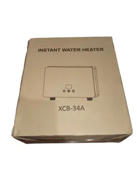 Xcb-34a Jhivegym 3500w Tankless Water Heater Electric 110v On Demand Hot White Hardwire