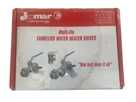 810-504 Jomar Valve Tankless Water Heater Kit 3/4 Inch No T&p