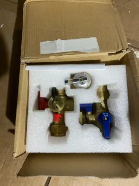 D05101 Jones Stephens 3/4 Inch Tankless Water Heater Valve Kit With Pressure Relief