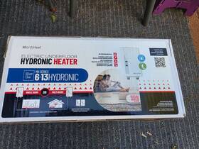 Jvis Usa 351895000226 New Microheat 6-13 Electric Underfloor Hydronic Heater. 240v 1ph 60 Hz