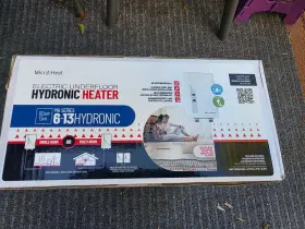 Jvis Usa 351895000226 New Microheat 6-13 Electric Underfloor Hydronic Heater. 240v 1ph 60 Hz