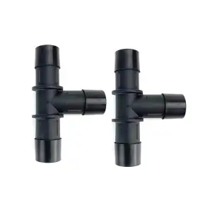 Kdp 735632403201 Automotive Heater Hose Connector 5/8 Inch X5/8 Tee Barb Glass Filled Nyl